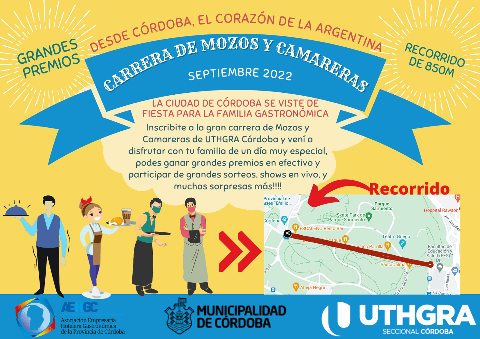 Carrera de Mozos y Camareras - Septiembre